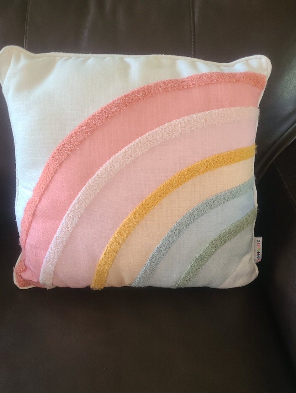 Novogratz Rainbow Pillow